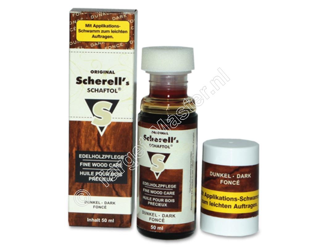 Scherell's SCHAFTOL Geweer Kolfolie DONKER Flesje 50 ml